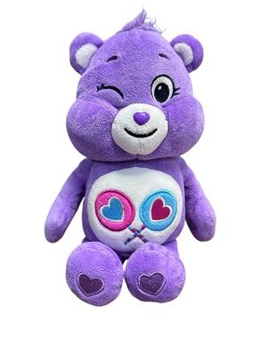 Care‎ Bears Sweet Celebrations Cheer 9 “ Bear Plush (2023) – Purple Winking Bear